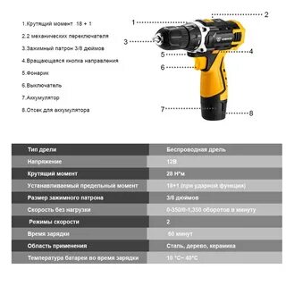 Шуруповерты аккумуляторные инструкция