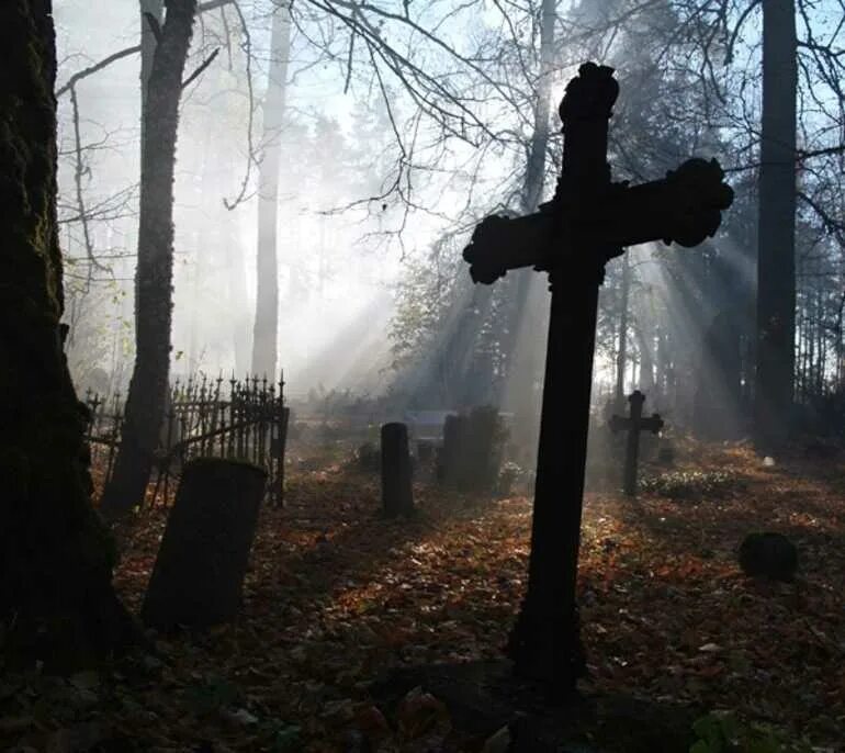 Боязнь кладбищ. Кладбище ночью. Мрачное кладбище. Мрачное кладбище. Могила ночью.