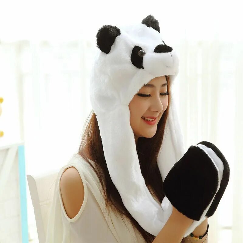 Шапка панда с ушками. Шапка 3 в 1 с ушками. Шапка с ушками пандочка. Шапка с ушками женская. Шапка 3 в 1 с ушками.