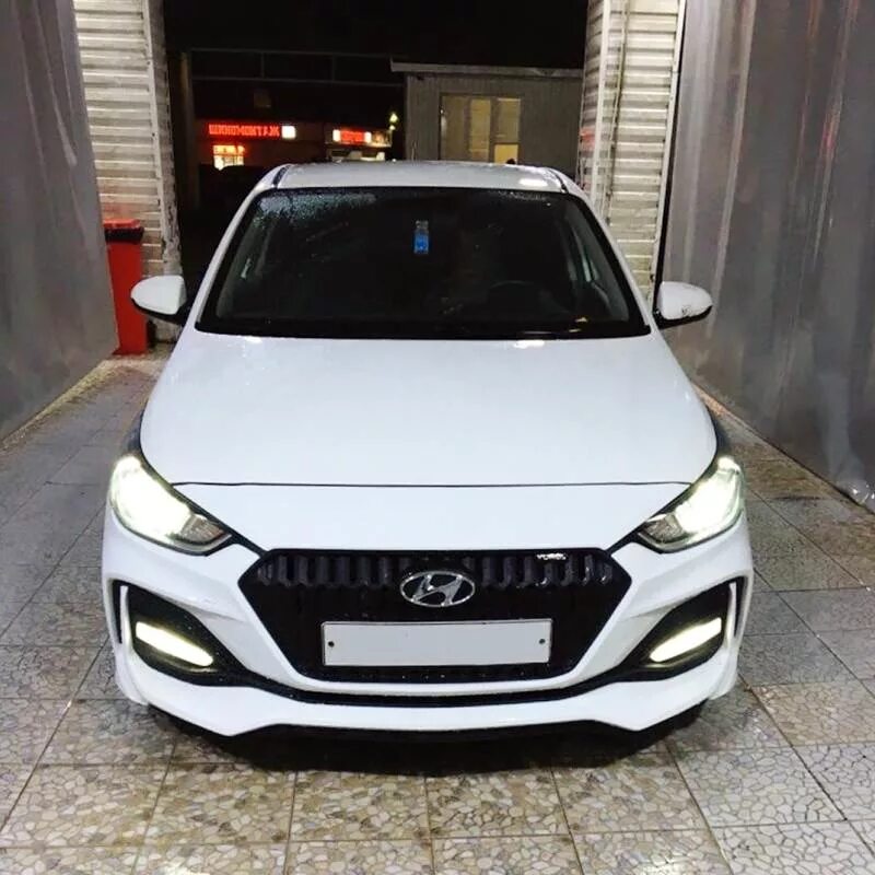 Задний бампер солярис 2 тюнинг Обвес ZEUS Hyundai Solaris 1 (2014-2017) АБС пластик. Купить обвес zeus hyundai