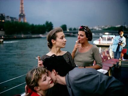 See a photo of young people on a cruise in Paris by David Alan Harvey, from...