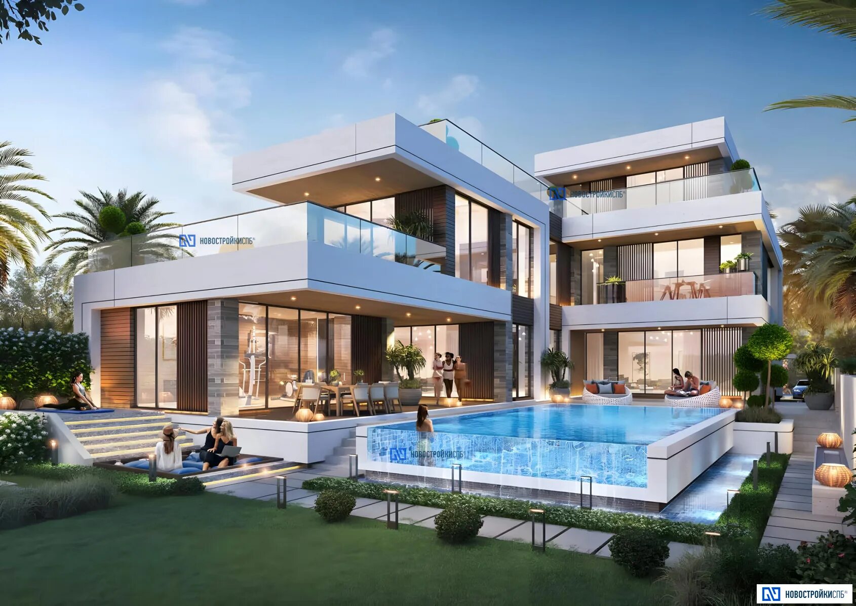 Damac lagoons. DAMAC Lagoons Дубай. Виллы DAMAC Lagoons. DAMAC Lagoons Morocco. Шикарная вилла.