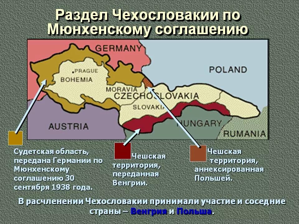 Западе почему е. Судетская область Чехословакии 1938. Раздел Чехословакии 1938 карта. Чехословакия Судетская область 1938 карта. Судетская область 1938 на карте.