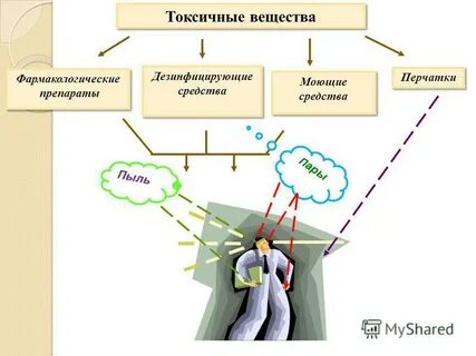 Воздействие токсических веществ