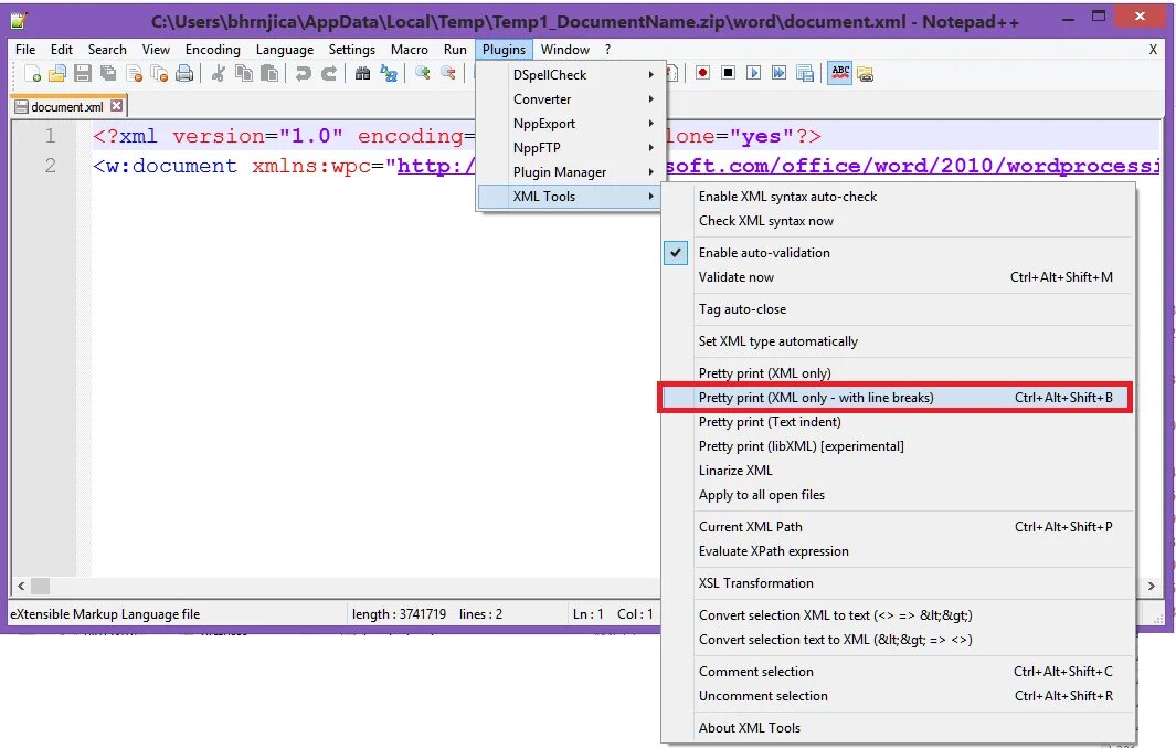 Ворд XML. Плагин для Notepad++ XML Tools. Таблица в XML формате. Word XML схема. Xml plugin