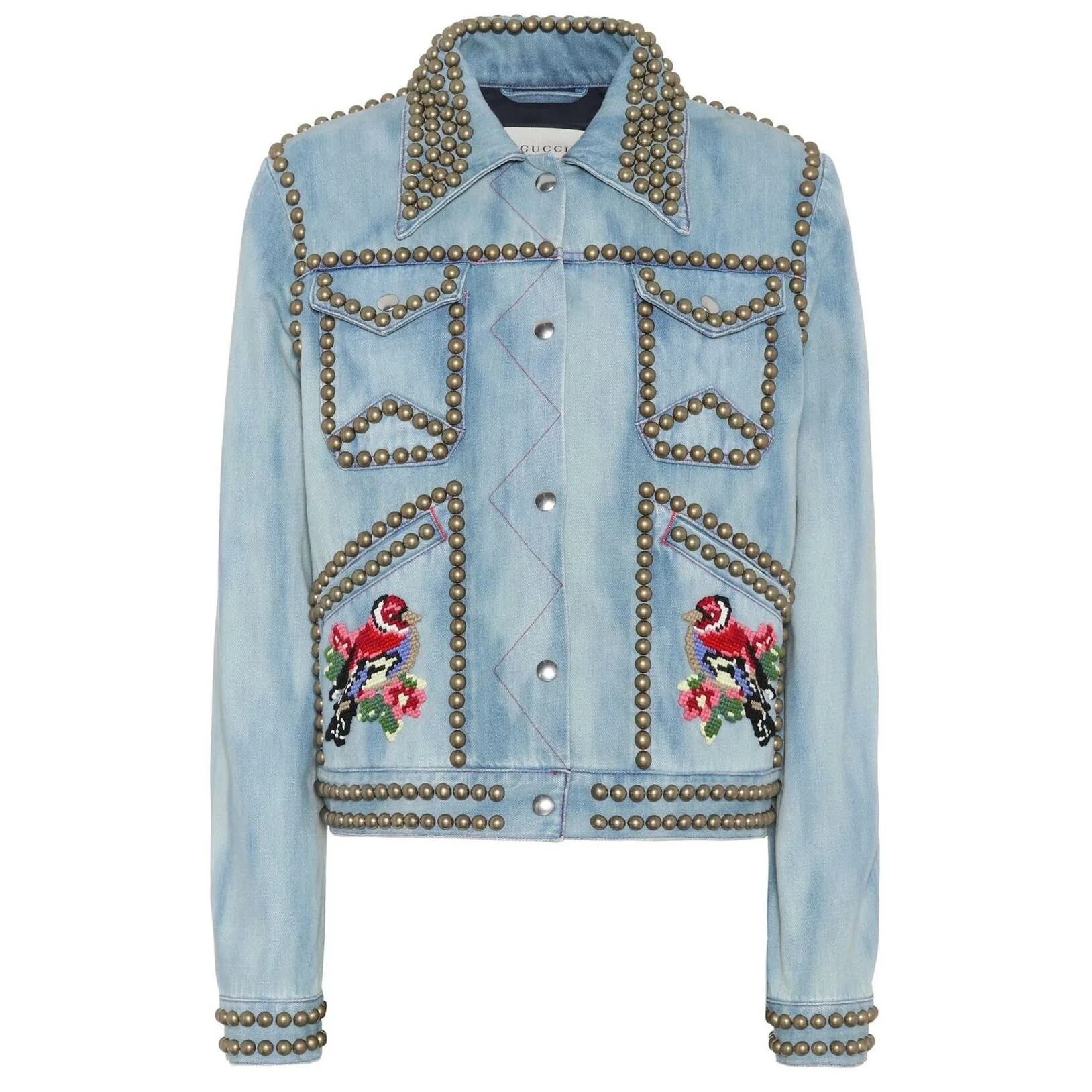 Как украсить куртку. Gucci Jeans Jacket. Джинсовый жакет гуччи. Джинсовка гуччи женская. Джинсовая куртка гуччи.