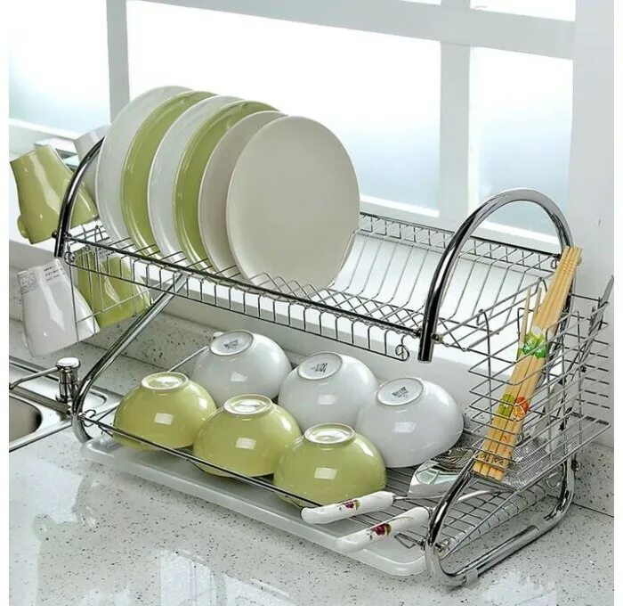 Сушилка для посуды Kitchen Rack. Dish Rack сушилка для посуды. Сушилка для посуды 2-layer dish Drainer. Сушилка для посуды Stainless Steel dish Rack.