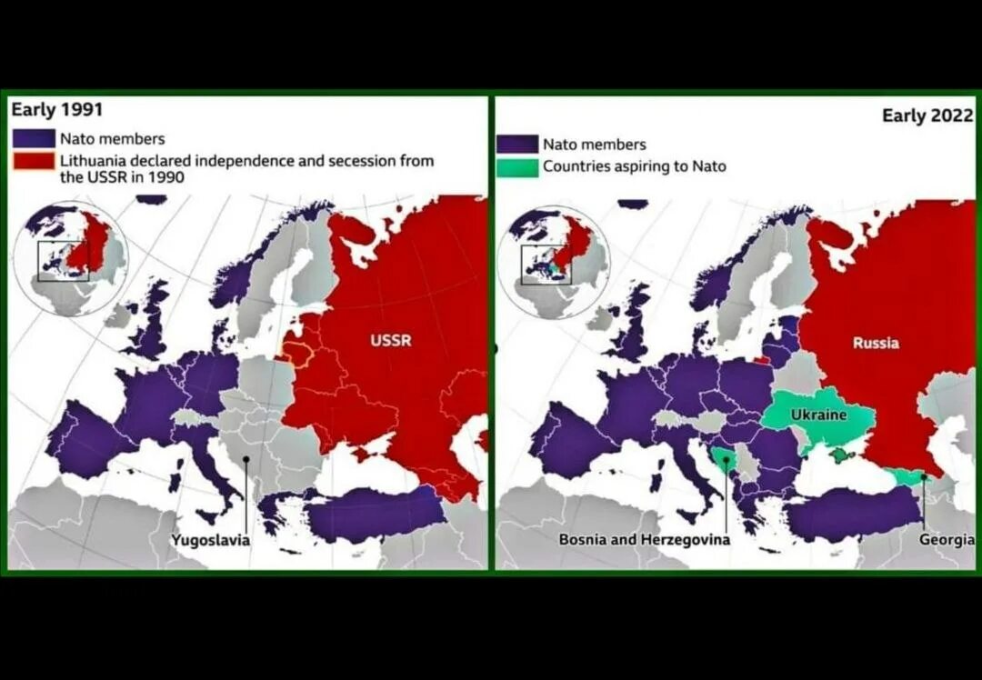 Нато возле границ. Карта НАТО 2022. НАТО В 1991 году карта. Карта расширения НАТО. Карта НАТО 1991 И 2022.