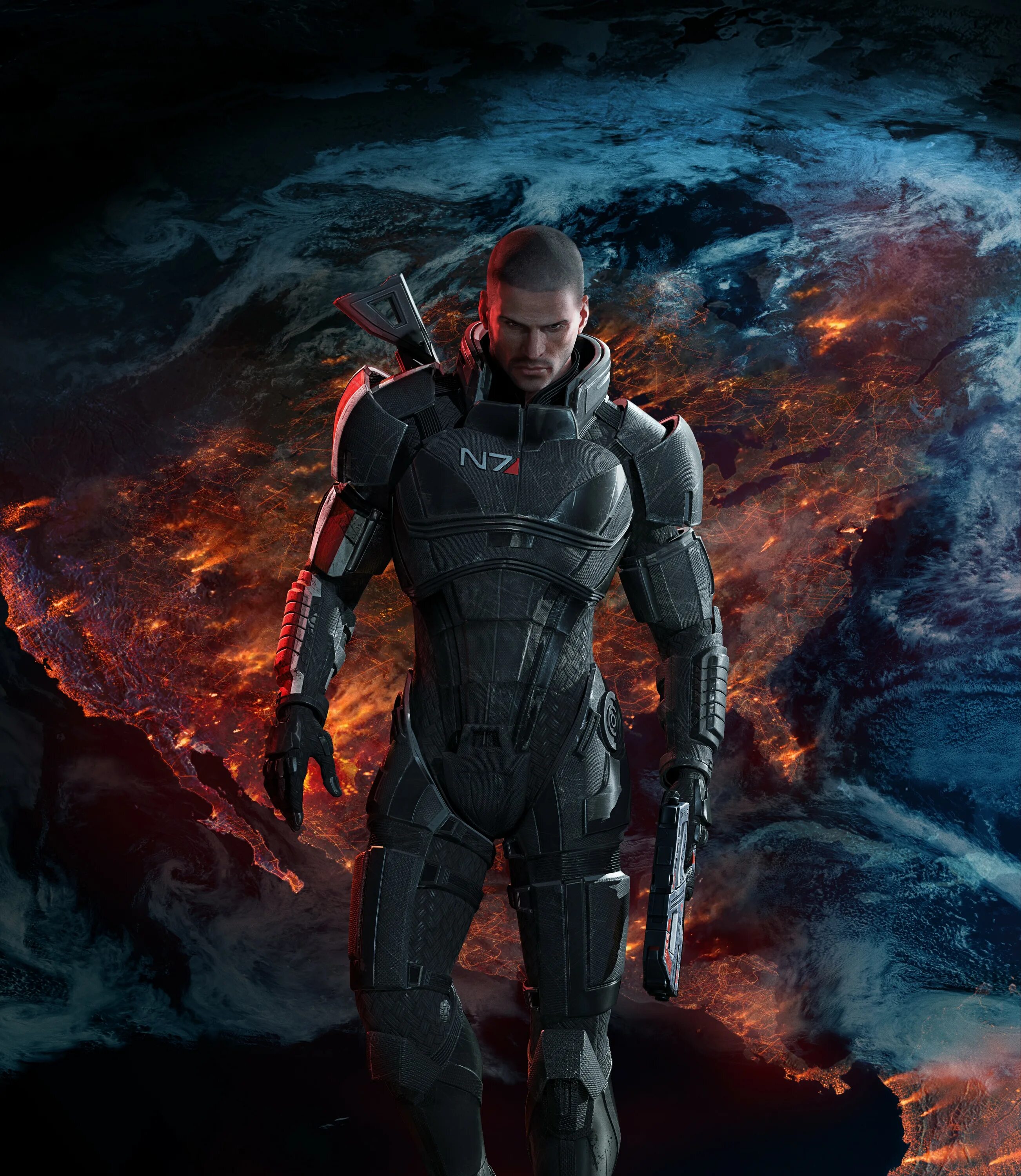 Фантастические компьютерные игры. Шепард масс эффект 3. Mass Effect Шепард мужчина. N7 Mass Effect Шепард. Mass Effect 3 Shepard.