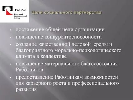 Цель социального развития