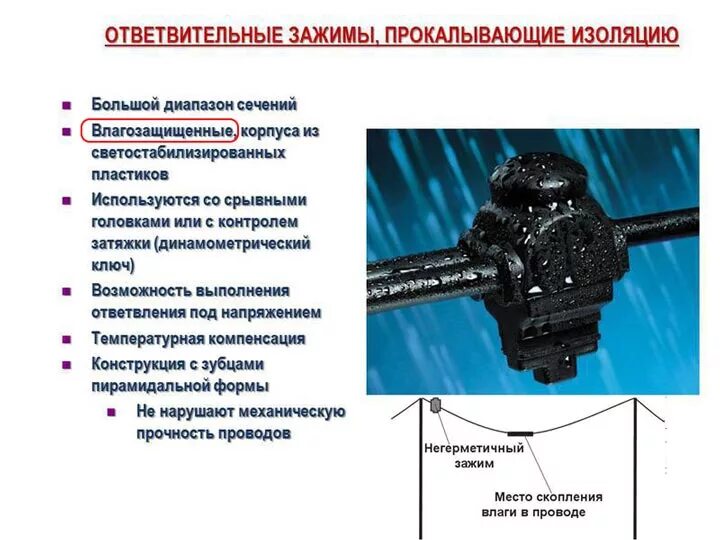 Прокалывающий зажим для СИП 2х16 в разрезе. Зажим с проколом изоляции для СИП. Зажим ответвительный с прокалыванием изоляции (СИП) pr70. Прокол для СИП ответвительный схема. Зажим с прокалыванием изоляции