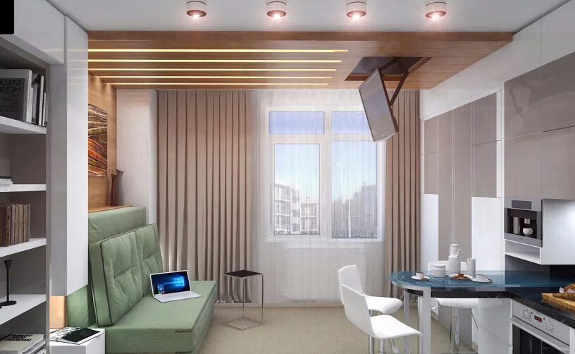 Студия 30,87 м². Москва - KODA interior studio