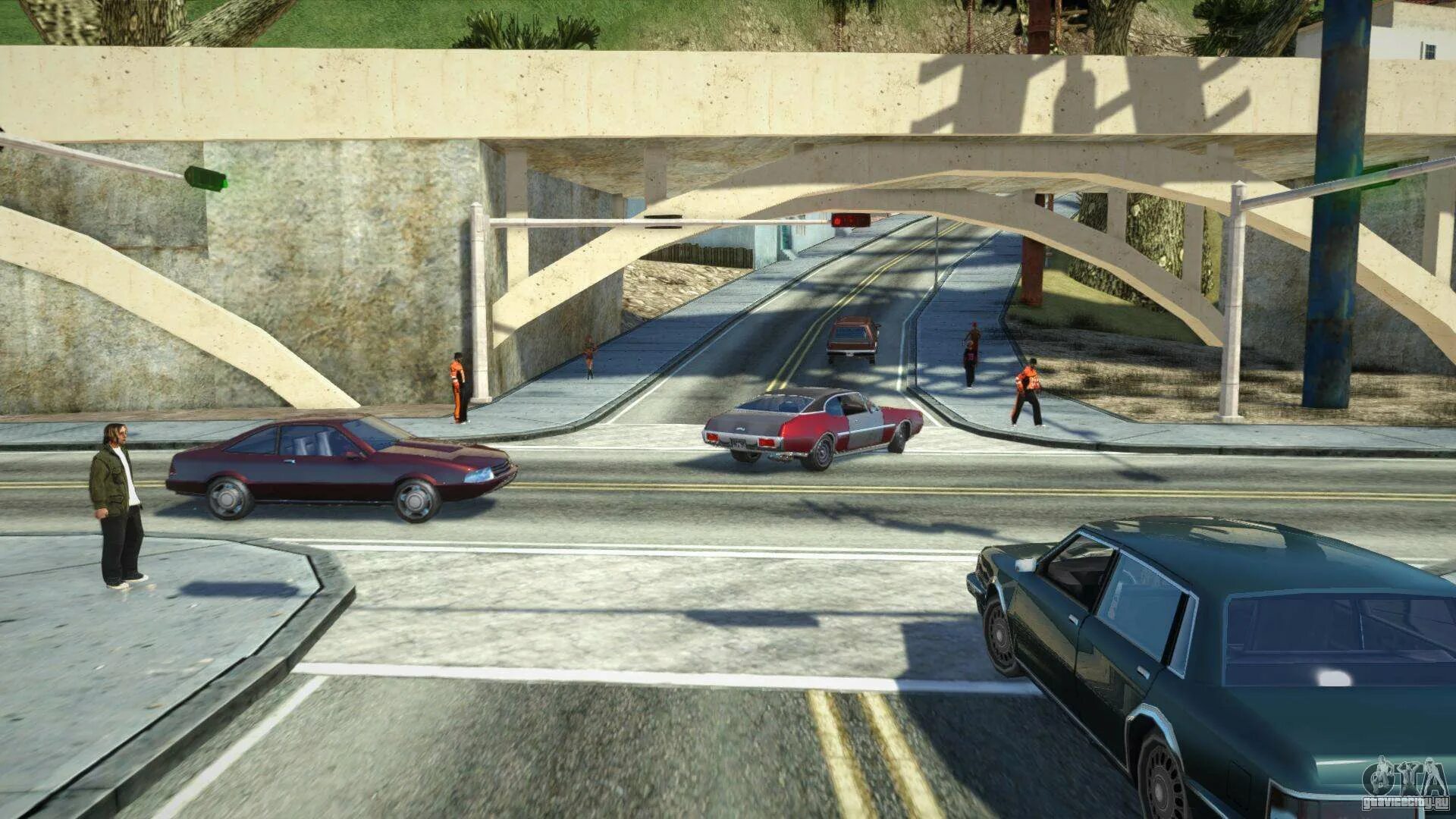 Гта 4 трафик. Real Traffic Fix GTA sa. Traffic Fix GTA 4. Уменьшенный трафик на улицах Сан андреас. Мобильный трафик ГТА са.