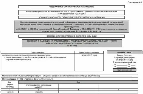 Росстата 1 предприниматель