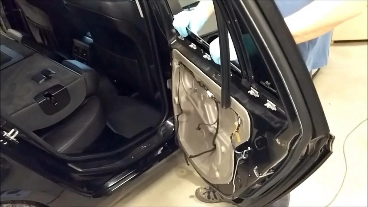Comfort Access: Установка ручек, часть 1 - BMW 6 series (E63), 4,8 л, 2008 года 