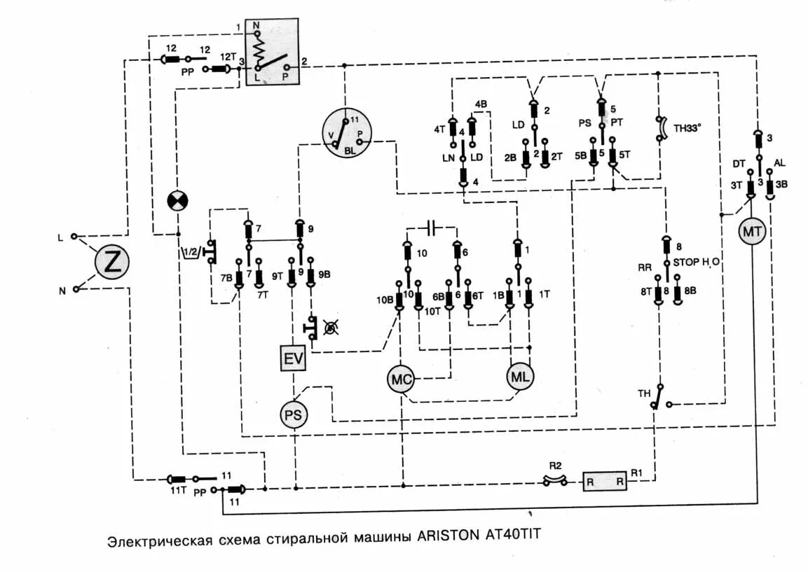 Электрическая схема включения стиральных машин барабанного типа. Принципиальная электросхема стиральной машины. Электросхема стиральной машины БЕКО. Электросхема стиральной машины Hotpoint Ariston. Электрическая схема аристона