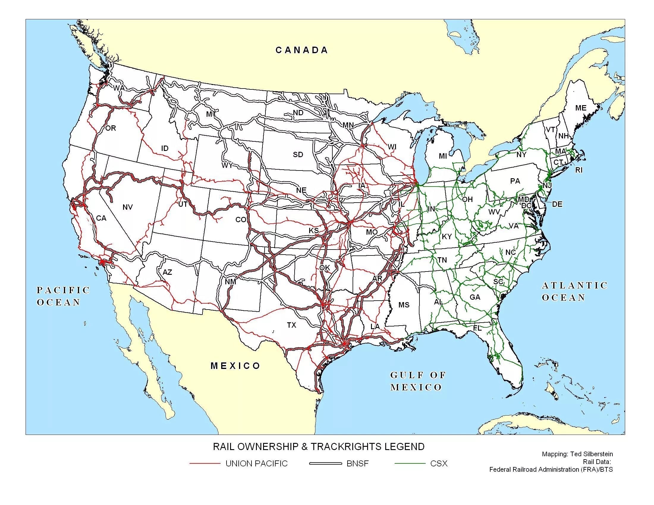 Железнодорожная сеть сша. Bnsf railway карта. карта железных дорог сша. дорожная сеть сша на карте. сеть железных дорог сша.
