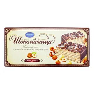 Вафельный торт шоколадница с фундуком