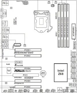 Материнская плата asrock подключение