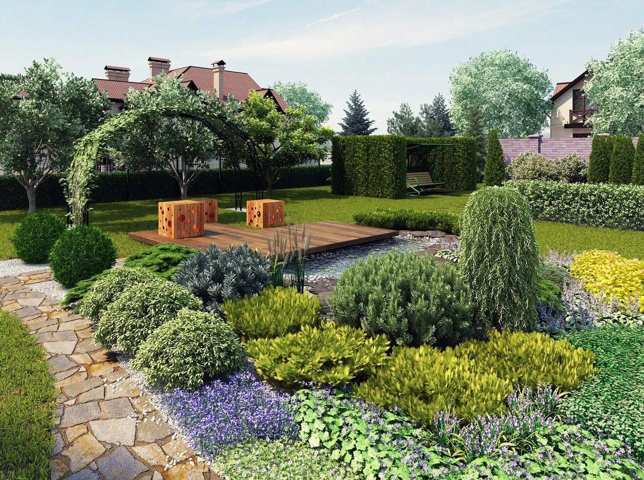 Благоустройство территории сада. Благоустройство территории доу. Стиль экостиль в ландшафтном дизайне. Ландшафтный сад ландизайн. Ландшафт участка.