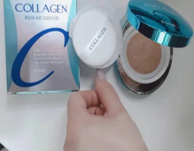 Вв крем коллаген. Enough кушон увлажняющий с коллагеном - Collagen Aqua Cushion #13. Enough Collagen Aqua Air Cushion тон 21. Enough Collagen Aqua Air Cushion spf50+/pa+++ no.13 увлажняющий кушон с коллагеном тон 13 15g. Кушон для лица с коллагеном enough Collagen Aqua Air Cushion.