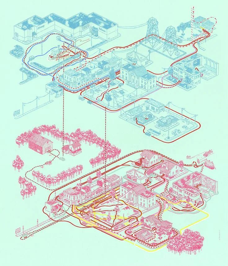 The back maps