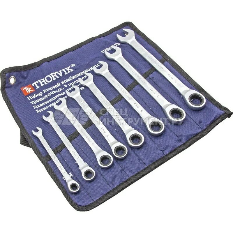 Набор ключей комбинированных 8 предметов трещоточные, реверс arnezi r1030498. Набор ключей комбинированных трещоточных (8-19). Набор комбинированных ключeй грос. Набор гаечных ключей haskyy cmrg13t-16. 13013mr.