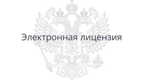 Электронное лицензирование
