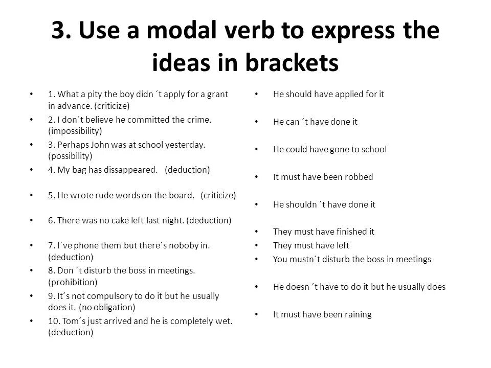 Modals of deduction exercises. Modal verbs of deduction.