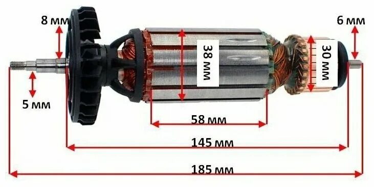 185 миллиметров. 185 миллиметров. макита 185мм 30мм. какое напряжения подаëтся через щëтки на якорь ушм. компактный разводной ключ 139 мм inforce 06-05-97.