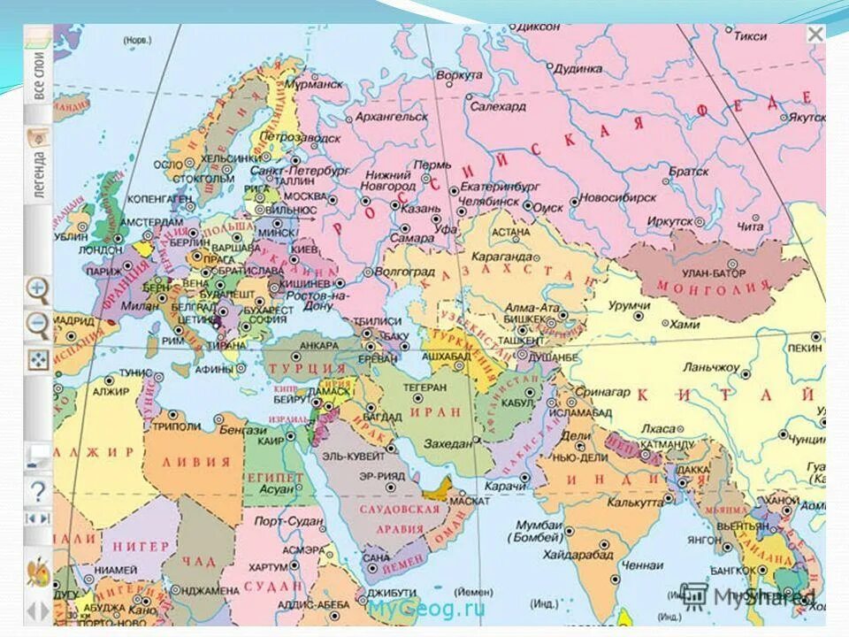 Политическая карта евразии географическая. Политическая карта евразии. Карта европы азии евразии со странами. Карта евразии с границами государств. Политическая карта евразии.