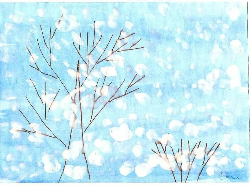 Рисование пальчиком снежок. Рисование пальчиками для детей зима. Рисование в младшей группе белоснежная зима. Рисование пальчиками в младшей группе зима. Тема снежок