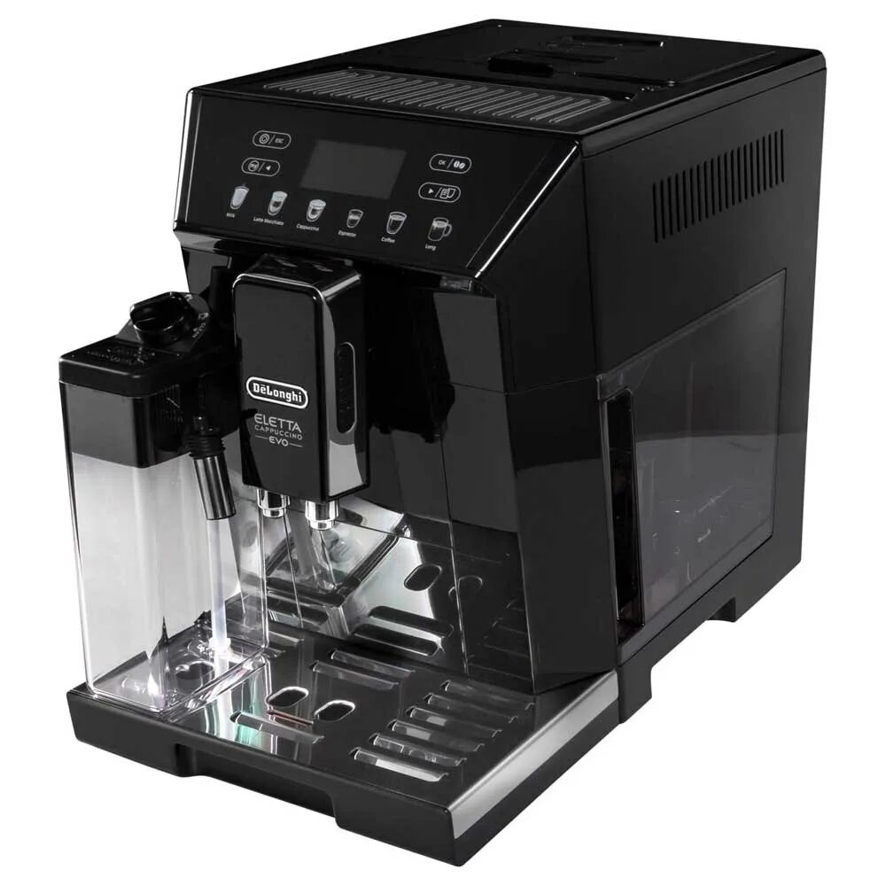 Delonghi eletta cappuccino evo. Кофемашина Delonghi ECAM46.860.B. Кофемашина Delonghi Eletta Cappuccino EVO ECAM46.860.B. ECAM 46.860. Delonghi Eletta белая.