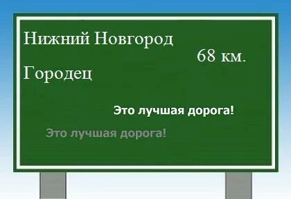 Карта нижнего новгорода городец