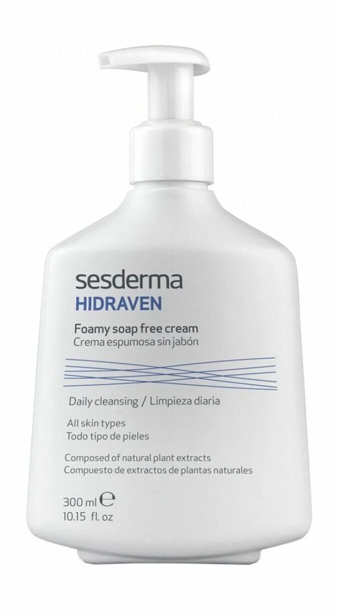 Sesderma Hidraven крем-пенка. Пенящийся гель Salises Sesderma. Sesderma cleanser