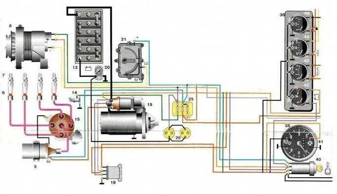 Электропроводка буханки. Электрооборудование зажигания УАЗ 3303. Электропроводка УАЗ 3303. УАЗ 3303 Эл проводка. Электрооборудование УАЗ 452.