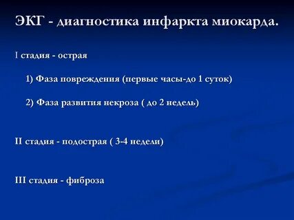 Экг диагностика