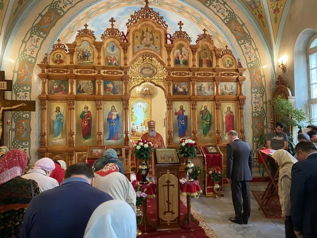 Фотографии интерьера храма Петра и Павла в Дубне и окрестностей Архитектура храм