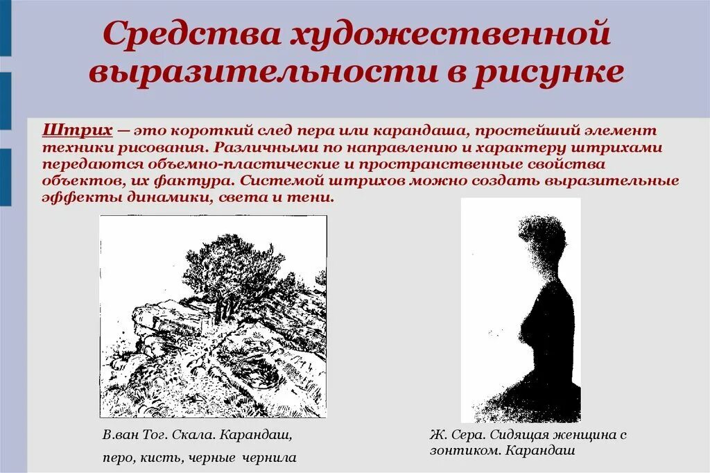 Произведения различного характера. Художественные средства в рисунке. Рисунок основа изобразительного творчества. Изобразительно-выразительные средства в рисовании. Средства выразительности в рисовании.