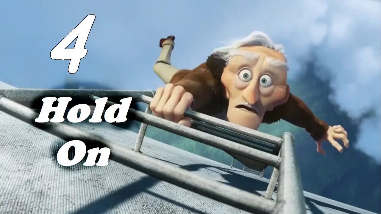Мудрый дедушка из мультфильма 4. Лестница мультфильма вверх.