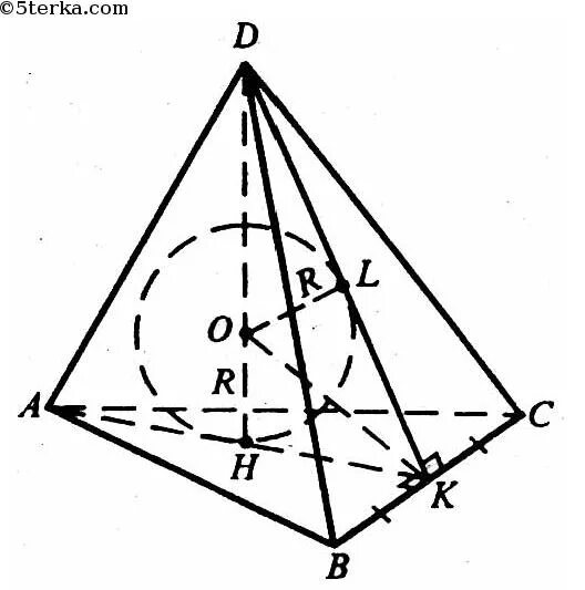 Площадь поверхности тетраэдра. Правильный тетраэдр вписанный в сферу. Радиус сферы описанной вокруг правильного тетраэдра. Правильный тетраэдр радиус описанной сферы. Около шара радиуса r описан правильный тетраэдр.