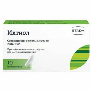 Ихтиол суппозитории ректальные аналоги