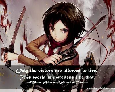 My Anime Review: Attack on Titans Quotes.