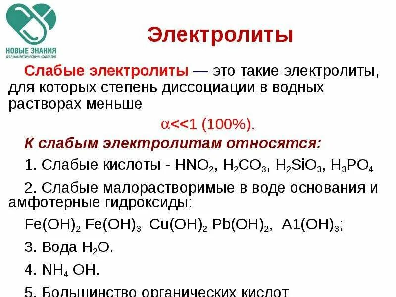 Растворимая сильная кислота. Формулы слабых электролитов таблица. Слабые электролиты это в химии. Слабые электролиты список. Слабые электролиты в водном растворе.