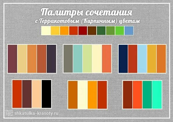 ТЕРРАКОТОВЫЙ цвет в одежде - лучшие сочетания!