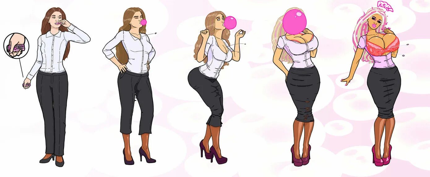 Гендер бендер transformation. Tg d. Превращение в бимбо. Превращение девушки в одежду. Бимбо transformation комикс.
