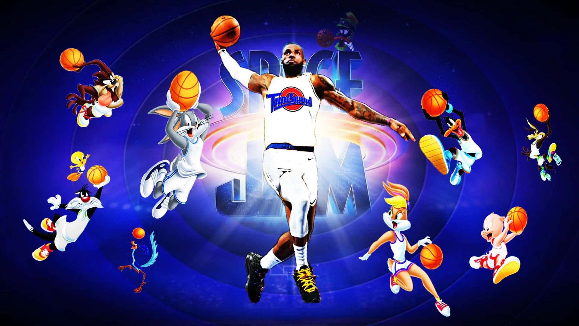 Tune squad. Багз Банни космический джем 2. Космический баскетбол 2 (Space Jam). Space Jam a New Legacy 2021. Space Jam 2 Постер.