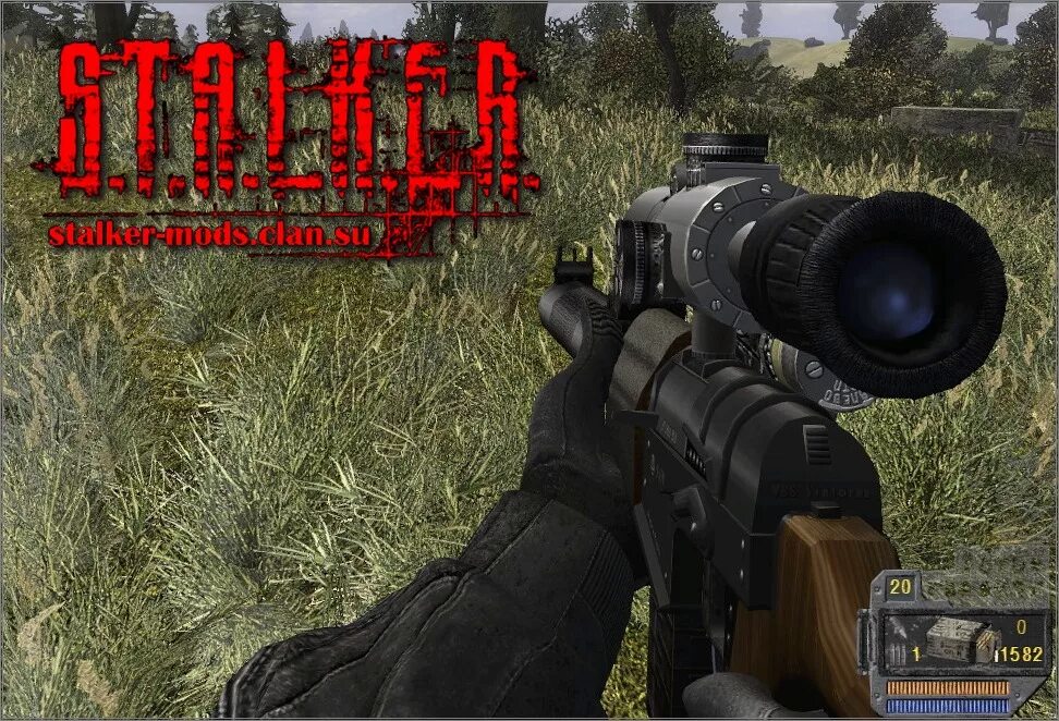 Сталкер мод 1. 7. 18. Группа стрелка. Stcop weapon pack 3.