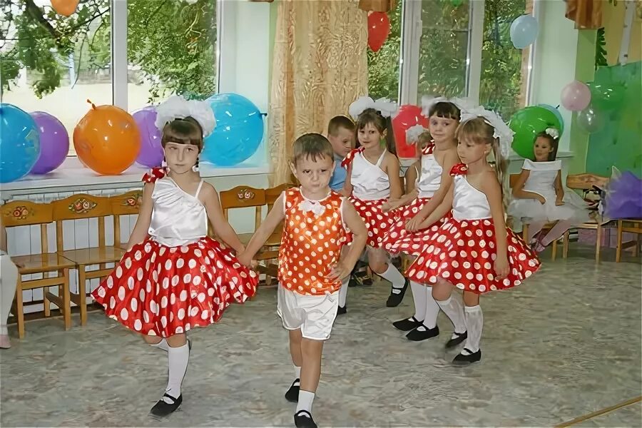 В детском садике растем