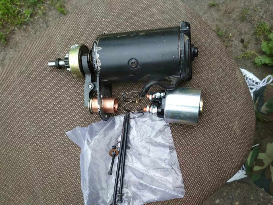 Втягивающее стартера - Citroen C4 L, 1,6 л, 2013 года своими руками DRIVE2